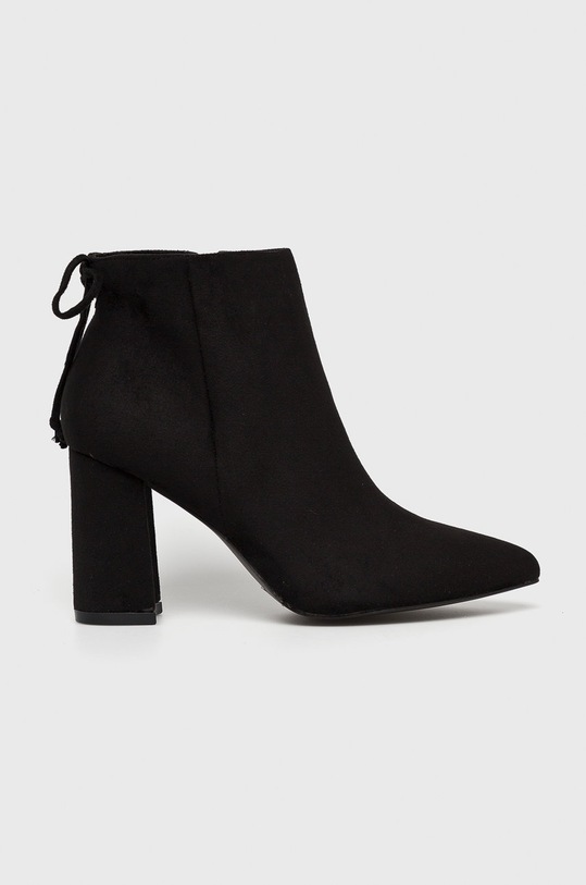 Corina - Botine gros negru C8870