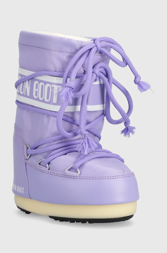 Παιδικές μπότες χιονιού Moon Boot 14004400.G μωβ AW23