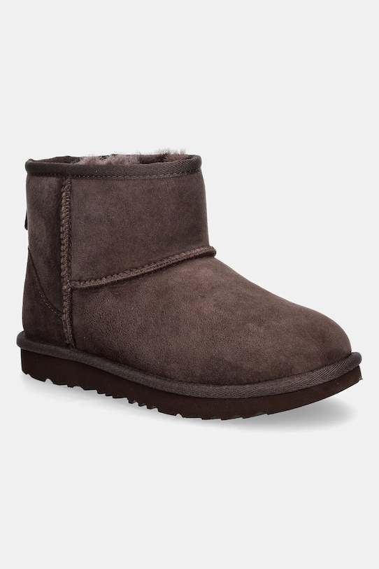 Dětské semišové sněhule UGG Classic Mini II hnědá 1017715K