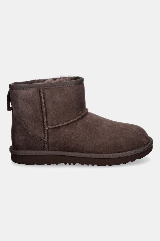 Dětské semišové sněhule UGG Classic Mini II 1017715K hnědá AW25
