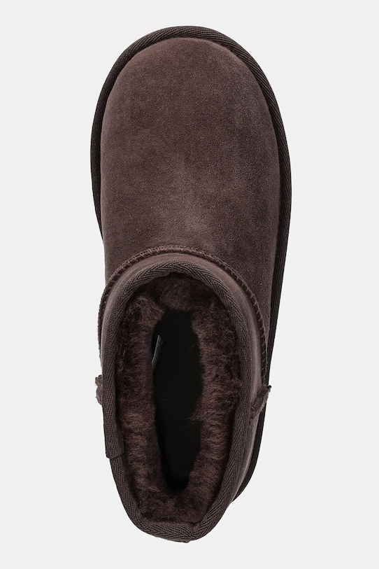 Dětské semišové sněhule UGG Classic Mini II hnědá 1017715K
