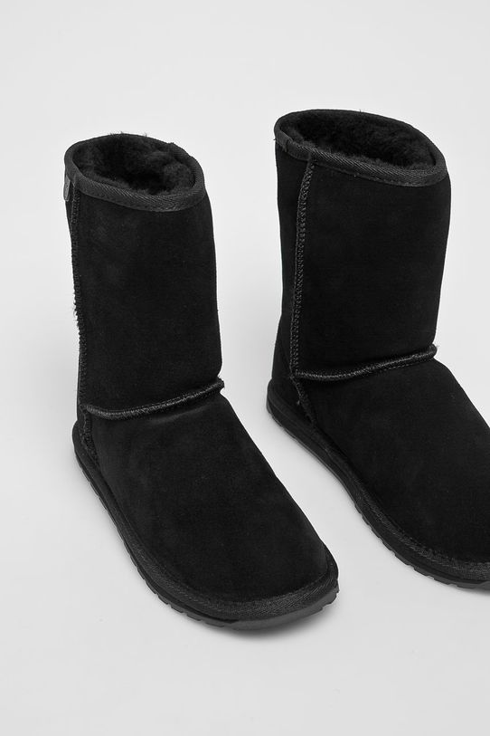 Emu Australia - Botki Wallaby Lo Teens T10102 czarny AA00
