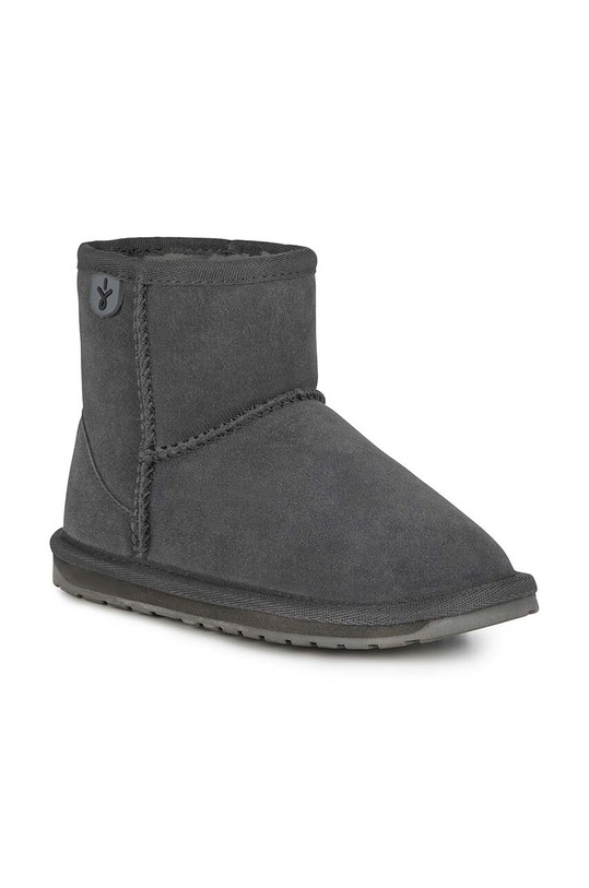 Emu Australia - Topánky Wallaby Mini Teens T10103 sivá AW21