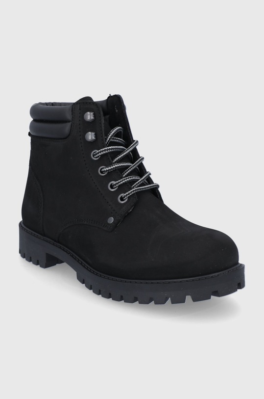 Jack & Jones Buty wysokie 12142357 szary AW21