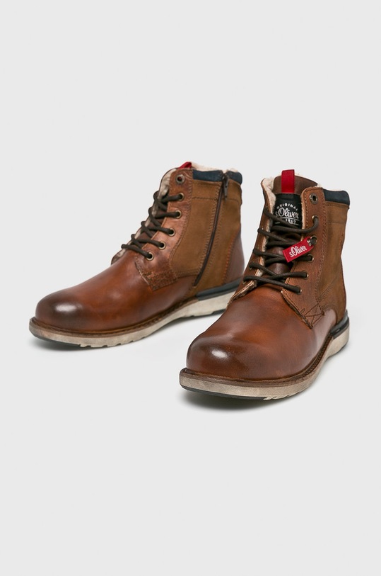 s. Oliver - Topánky 5.5.16236.31 hnedá AW18