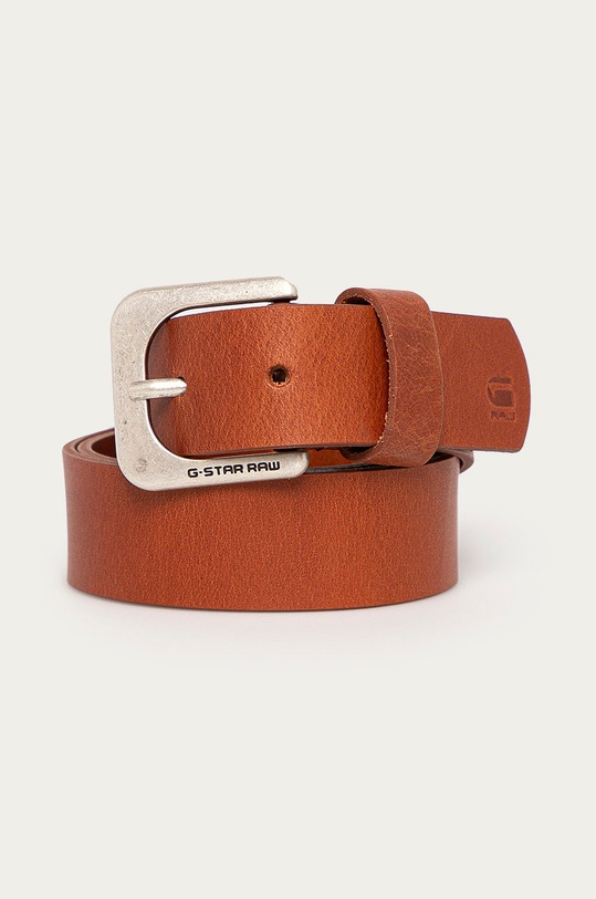 G-Star - Remen skórzany smeđa D04169.3127