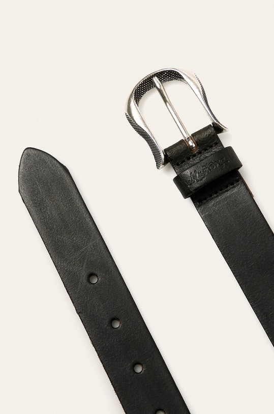 Mustang - Pasek skórzany MW3022L14 brązowy AA00