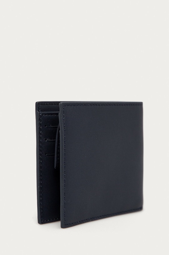 Lacoste - Kožni novčanik NH1112FG mornarsko plava AW24