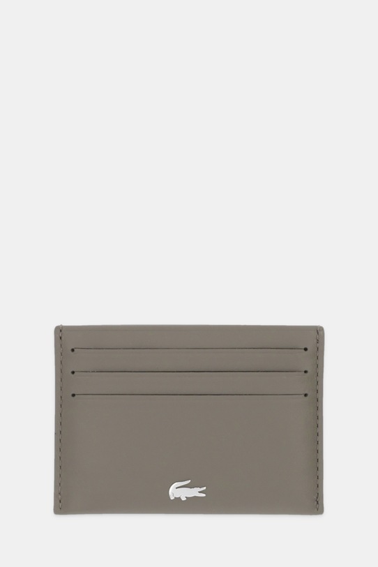 Kožená peněženka Lacoste Dárkový box hnědá NH1346FG