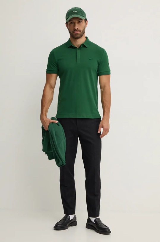 Lacoste polo shirt PH5522 green AW24