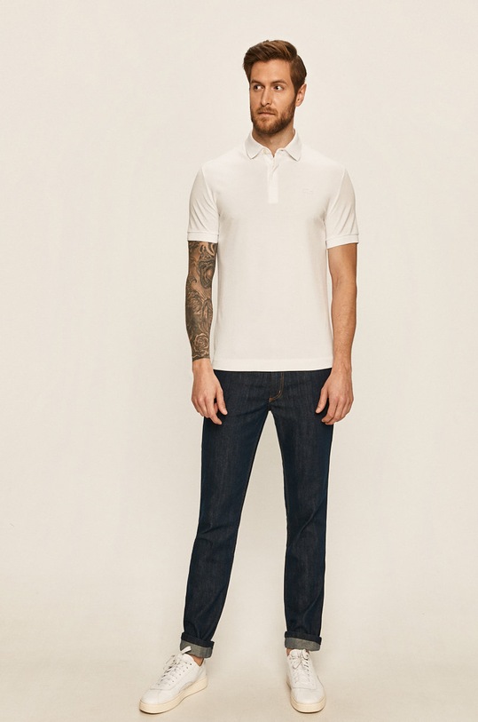Lacoste - Тениска с яка PH5522 бял AW24