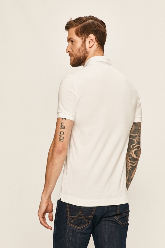 Дрехи Lacoste - Тениска с яка PH5522 бял