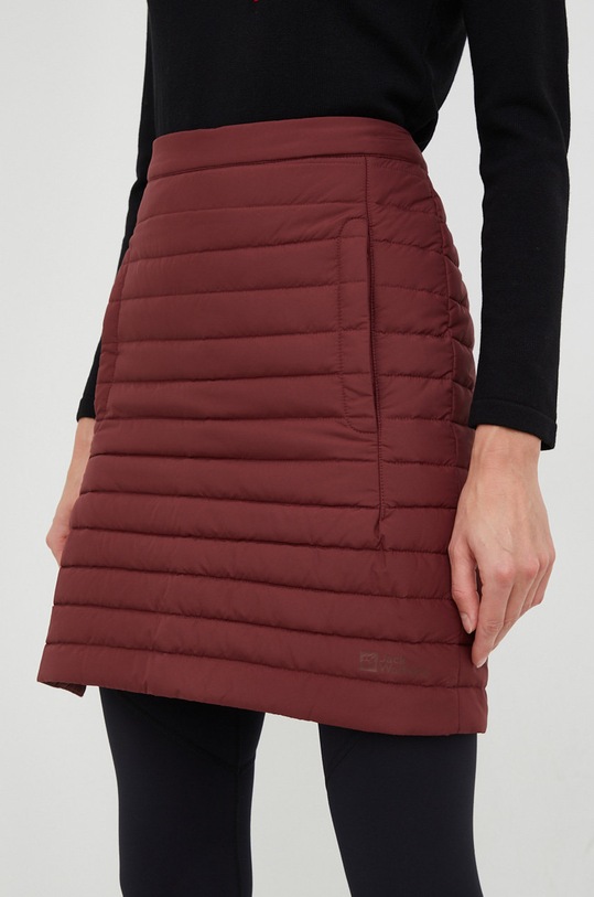Jack Wolfskin spódnica Iceguard casual bordowy 1503093