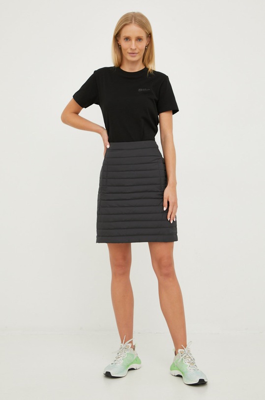 Jack Wolfskin spódnica Iceguard 1503093 czarny AW24