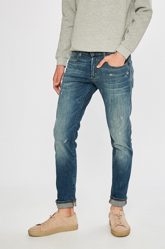 G-Star jeansy 3301 granatowy 51001.8968