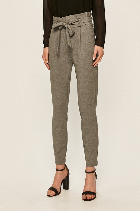Nohavice Vero Moda melanž sivá 10205932