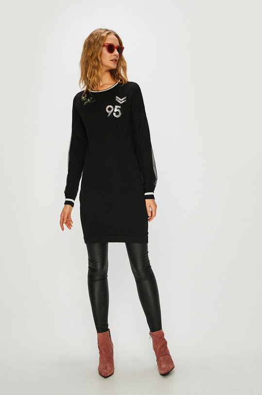 Vila - Spodnie Commit 14049672 czarny AA00