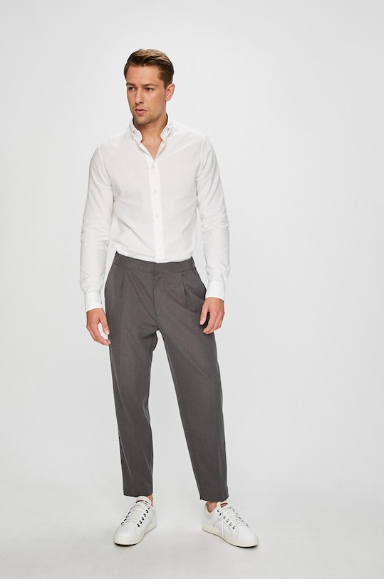 Review - Pantaloni 10740503560 gri AW18