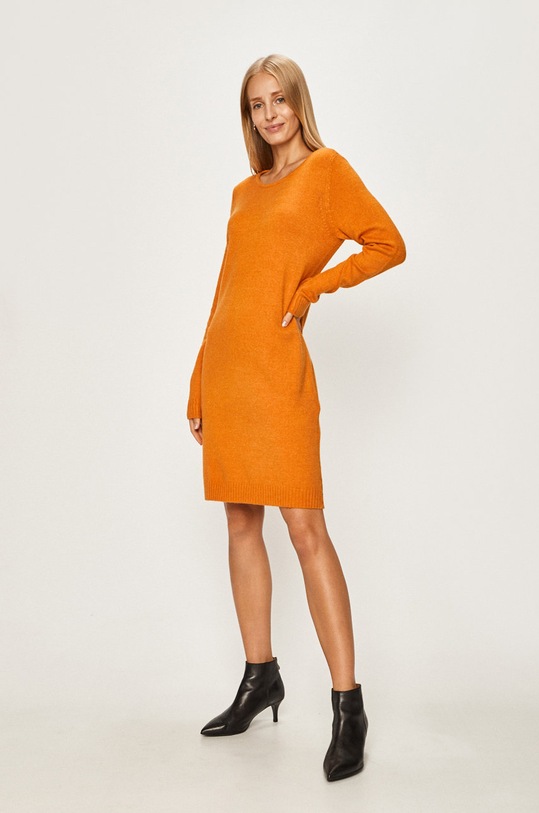 Vila - Sukienka 14042768 pomarańczowy AA00