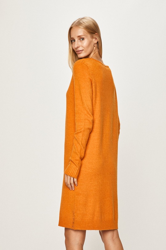 Odzież Vila - Sukienka 14042768 pomarańczowy