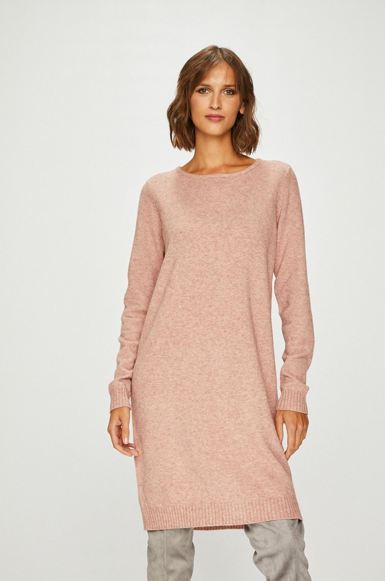 Vila - Sukienka casual różowy 14042768