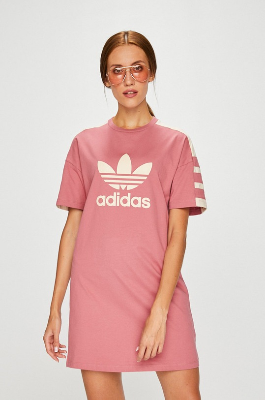 adidas Originals - Рокля DH4181 къса розов DH4181