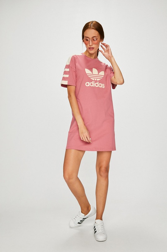 adidas Originals - Рокля DH4181 DH4181 розов AW18