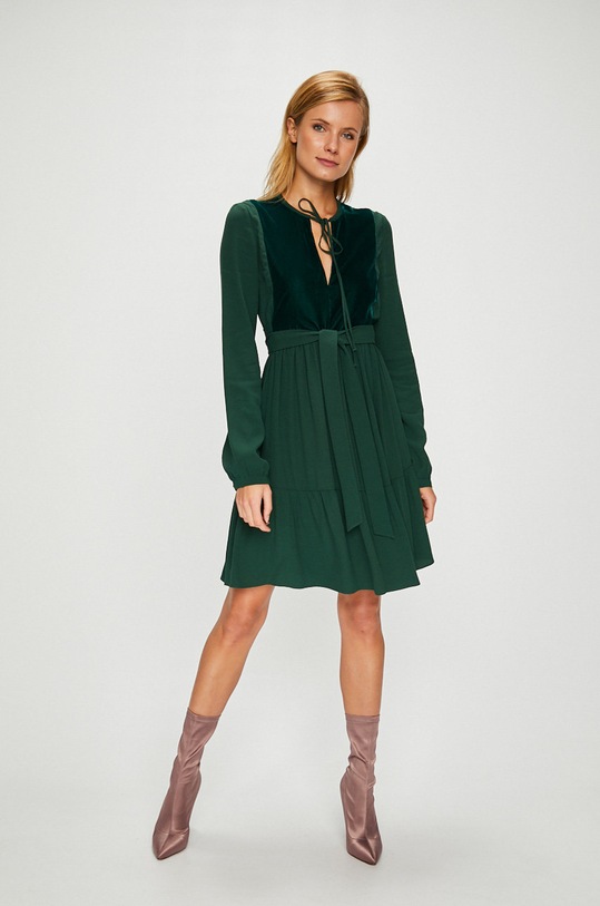 Pinko - Šaty 1G13FM.7063 zelená AW18