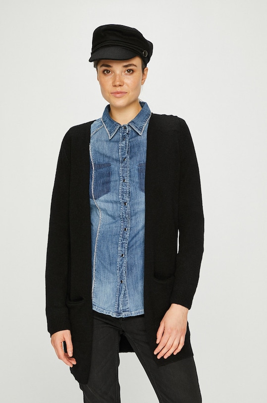 Only - Джемпер остальные чёрный 15158746