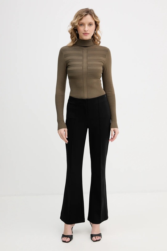 Morgan sweter 132.MENTOS.M zielony AW24