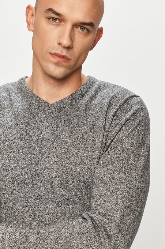Jack & Jones - Sweter szpic granatowy 12137194