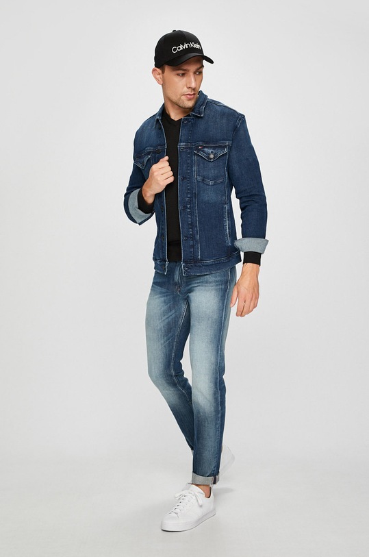 Tommy Hilfiger Pulover MW0MW04979 negru AA00