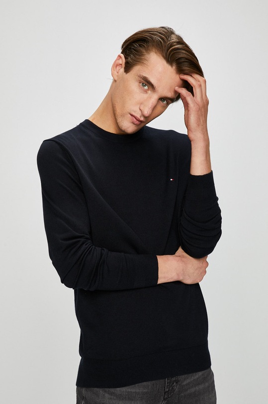 Tommy Hilfiger Pulover bleumarin MW0MW04978