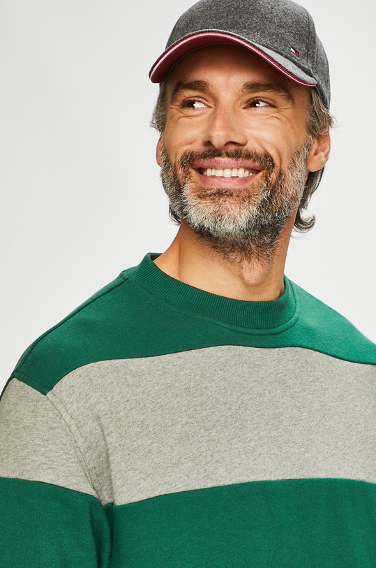 Tommy Jeans - Mikina tyrkysová DM0DM05168