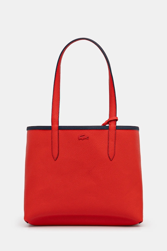 Lacoste - poșetă cu două fețe bleumarin NF2142AA