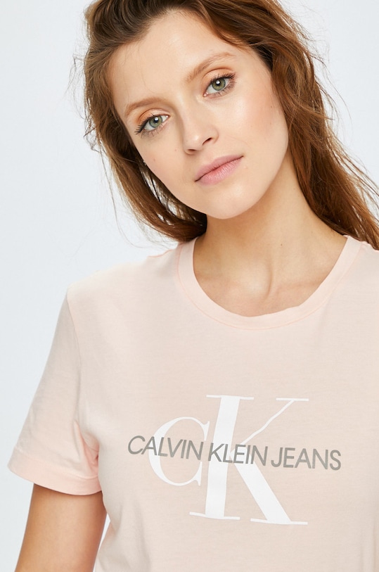 Calvin Klein Jeans - Top růžová J20J207963
