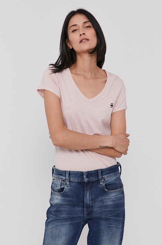 G-Star T-shirt D04434.2757 różowy D04434.2757