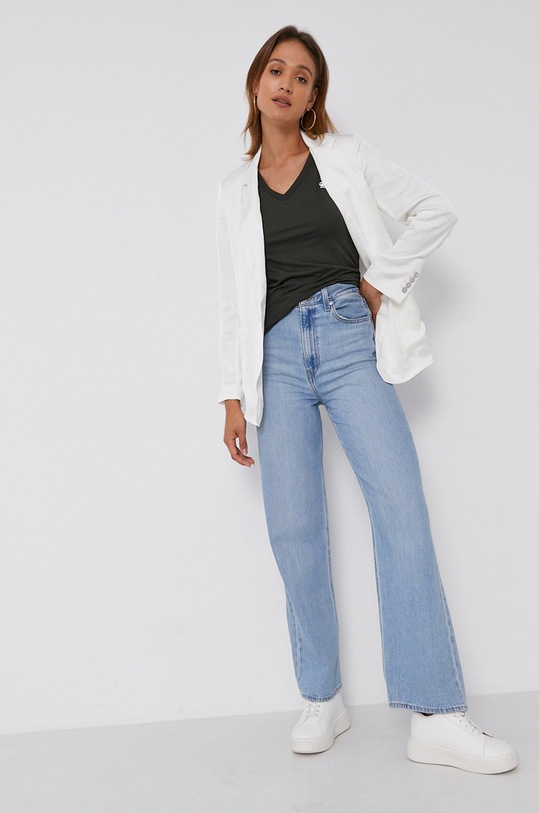 G-Star T-shirt D04434.2757 D04434.2757 zielony AA00