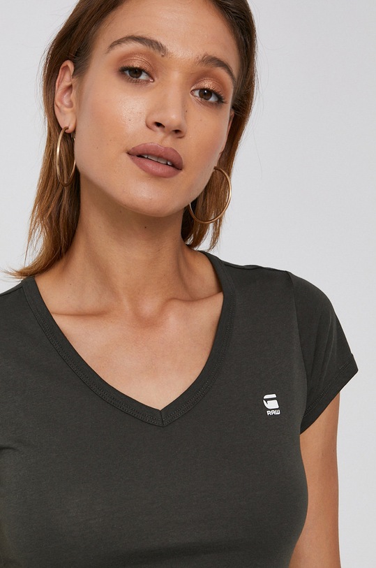 G-Star T-shirt D04434.2757 zielony D04434.2757