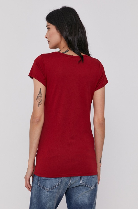 Odzież G-Star T-shirt D04434.2757 D04434.2757 bordowy