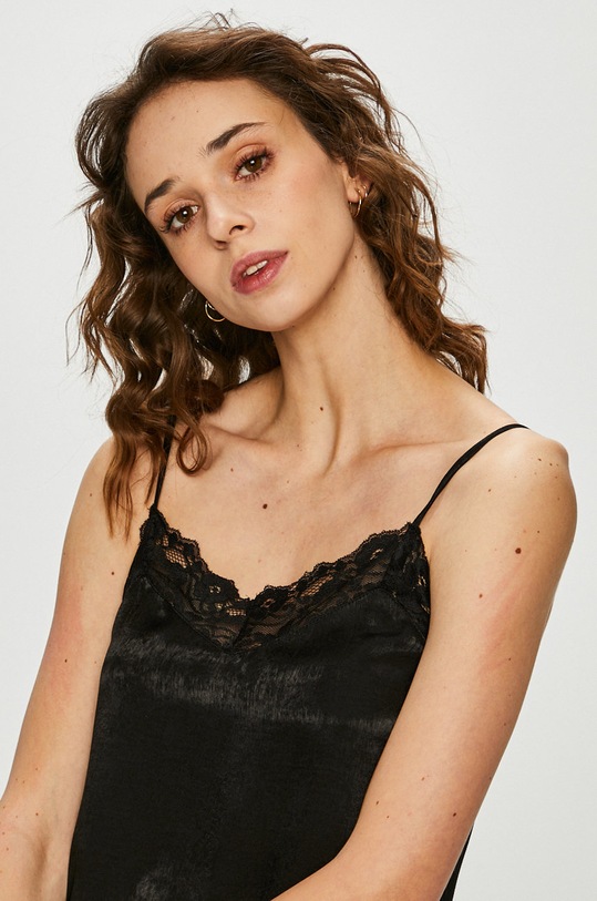 Tally Weijl - Top čierna SSLPECAISO.