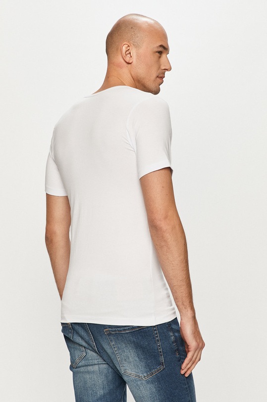 Oblečenie Jack & Jones - Pánske tričko 12059219 biela