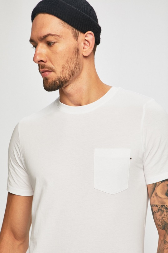 Jack & Jones - T-shirt bawełna biały 12136714