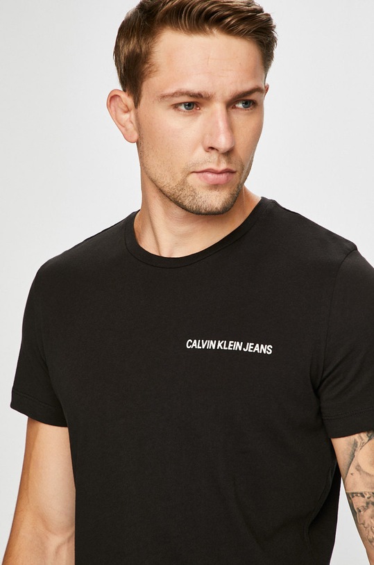 Calvin Klein Jeans - Tričko černá J30J307852