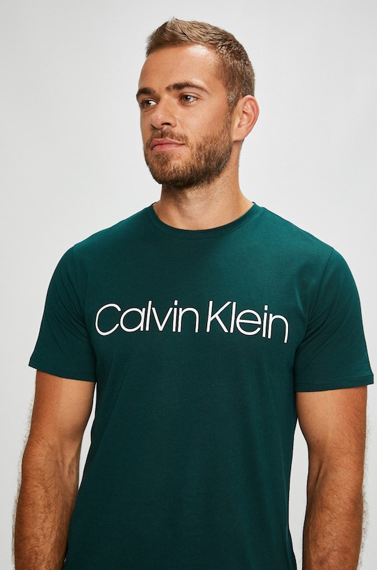 Calvin Klein - Tričko tyrkysová K10K103078