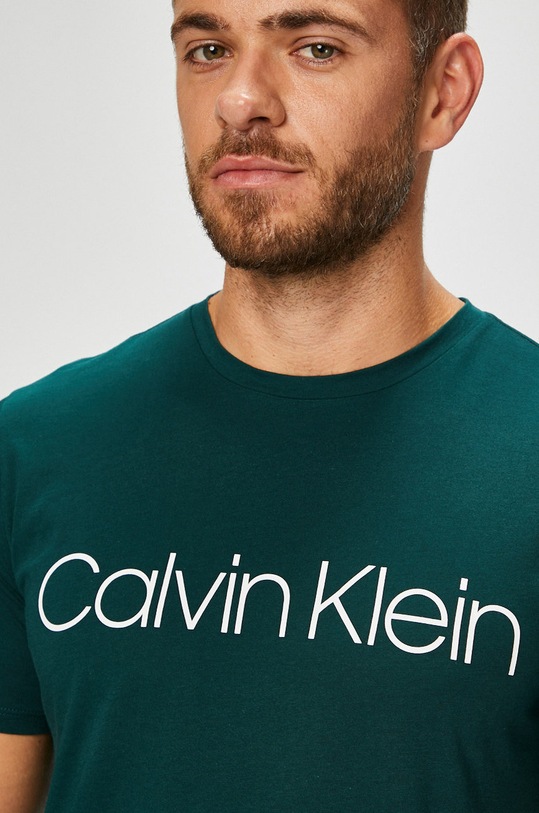 Calvin Klein - Tričko K10K103078 tyrkysová