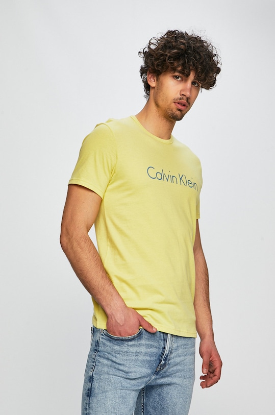 Calvin Klein Underwear - Tričko bavlna žlutá 000NM1129E..