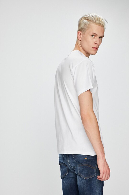 Odzież Vans - T-shirt V00QN8YB2 biały