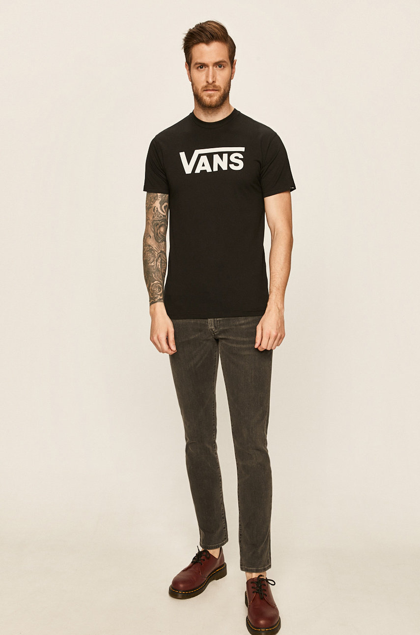 Vans - T-shirt  VN000GGGY281-blaWHIT
