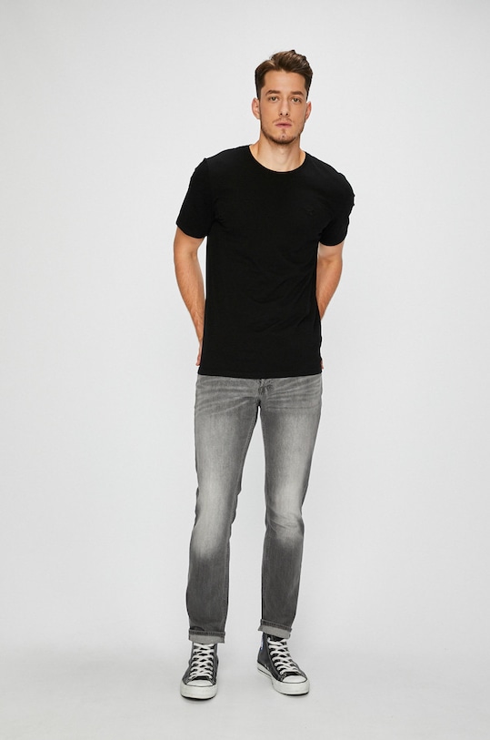 Mustang - T-shirt (2-pack) 1006169.4142 czarny AA00